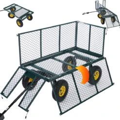 Gardebruk Bolderkar Binnenzeil - Belastbaar Tot 550 Kg – Groen -Camping Korting 1200x1196 20
