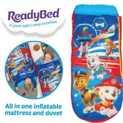 Paw Patrol Junior ReadyBed-2 In 1 Kids Sleeping Inflatable Air Bed In A Bag With A Pump, Polyester, Single -Camping Korting 1200x1199 4