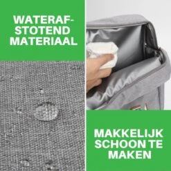 Brisby 4 Laags Geïsoleerde Koeltas - Lunchtas 7 Liter - Lichtgrijs -Camping Korting 1200x1200 1011