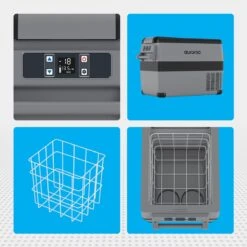 Auronic Elektrische Koelbox - 40.5L - Compressor - 12V En 240V - Grijs 16 Auronic Elektrische Koelbox - 40.5L - Compressor - 12V En 240V - Grijs -Camping Korting 1200x1200 1021