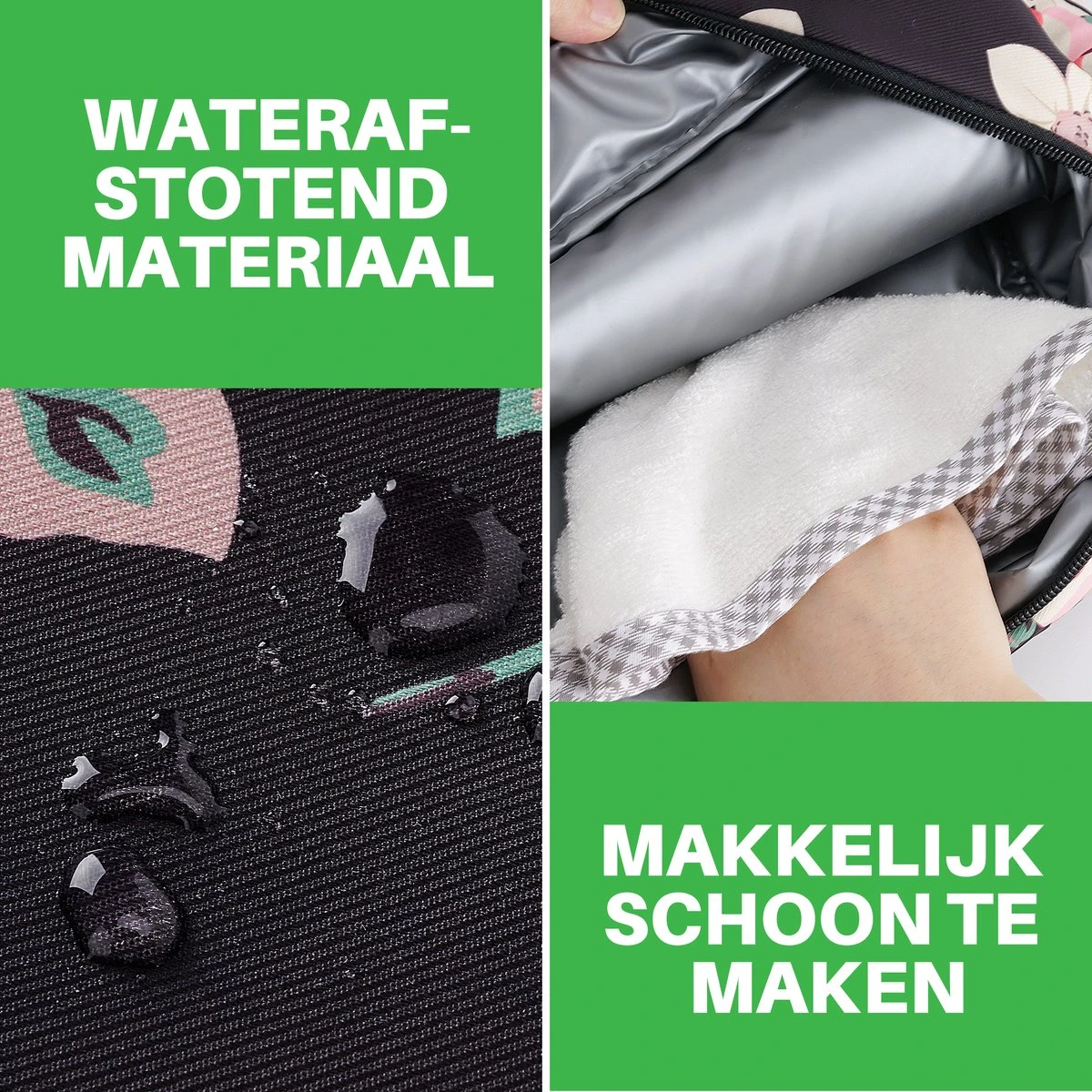 Brisby 4 Laags Geïsoleerde Koeltas - Lunchtas 4 Liter - Bloemetjes 7 Brisby 4 Laags Geïsoleerde Koeltas - Lunchtas 4 Liter - Bloemetjes - Afbeelding 7