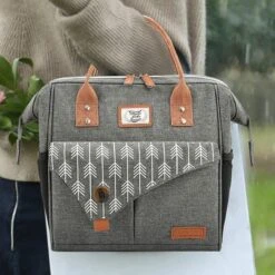 HN® Lunchtas Grijs Pijlen, Geïsoleerde Koeltas, Lekvrij, Extra Grote Opening Voor De Lunch Box, 25×16,5×26cm Design Heren En Dames 9 HN® Lunchtas Grijs Pijlen, Geïsoleerde Koeltas, Lekvrij, Extra Grote Opening Voor De Lunch Box, 25×16,5×26cm Design Heren En Dames -Camping Korting 1200x1200 1048