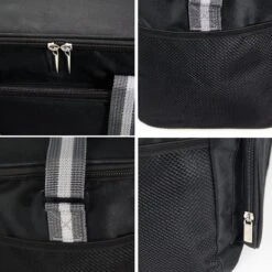 IBright Koeltas Opvouwbaar 15 Liter - 4 Laags Geïsoleerde Lunchtas - Waterdicht - Zwart -Camping Korting 1200x1200 1054