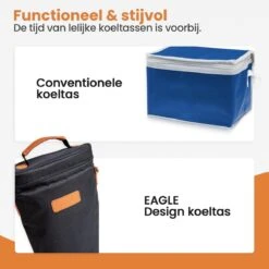Eagle Koeltas - Compacte Koeltas - Stoffen Tas - Strandtas - Mini Koelbox -Camping Korting 1200x1200 1068