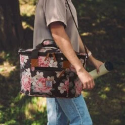 Brisby 4 Laags Geïsoleerde Koeltas - Boodschappentas 21 Liter - Bloemetjes -Camping Korting 1200x1200 1070