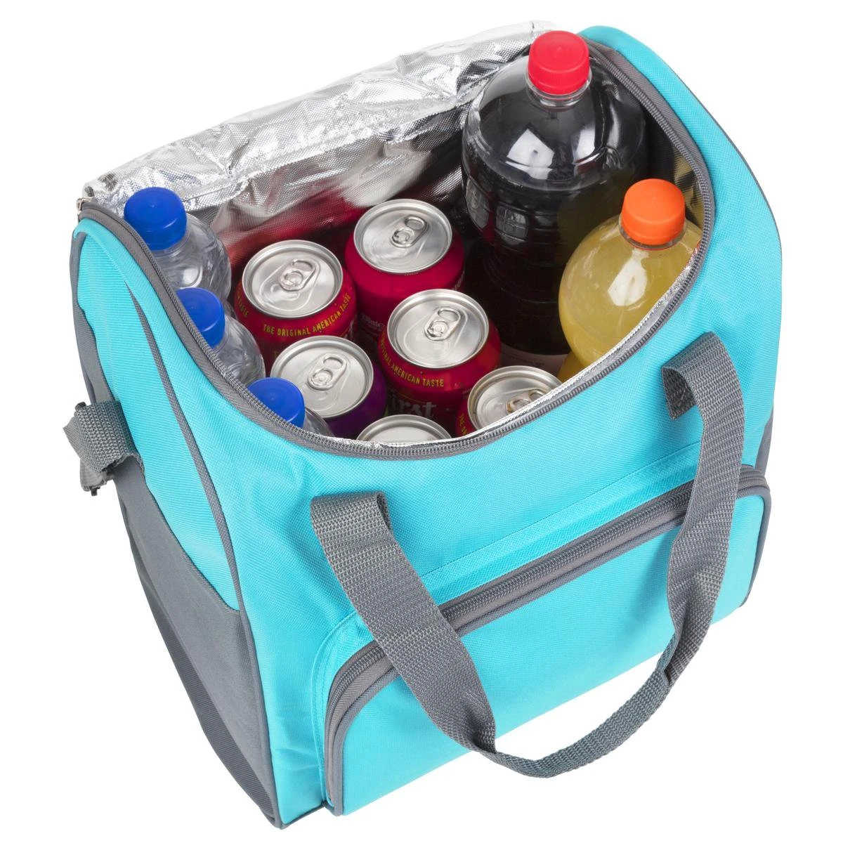 Basis Sterke Koeltas Set - 25 + 10 Liter - Lunchtas - Geïsoleerde Koeltassen - Picknicktas - Coolerbag - Blauw 8 Basis Sterke Koeltas Set - 25 + 10 Liter - Lunchtas - Geïsoleerde Koeltassen - Picknicktas - Coolerbag - Blauw - Afbeelding 8