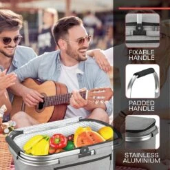 Bomoe Koeltas Picknickmand Opvouwbaar IceBreezer K47 - 47x27x26 Cm - 32 Liter- Perfect Voor Barbecues Of Boodschappen 14 Bomoe Koeltas Picknickmand Opvouwbaar IceBreezer K47 - 47x27x26 Cm - 32 Liter- Perfect Voor Barbecues Of Boodschappen -Camping Korting 1200x1200 1095