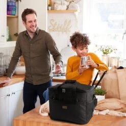 Packaway 4 Laags Geïsoleerde Koeltas - Lunchtas 40 Liter - Zwart -Camping Korting 1200x1200 1097