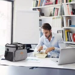 Lunchtas - Koeltas Voor Dames En Heren - Cool Bag - 4 Laags Geïsoleerde Koeltas - Kleine Cooler - Lunch Box - Lunchtas 15 Liter -Camping Korting 1200x1200 1100