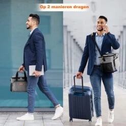 Lunchtas - Koeltas Voor Dames En Heren - Cool Bag - 4 Laags Geïsoleerde Koeltas - Kleine Cooler - Lunch Box - Lunchtas 15 Liter -Camping Korting 1200x1200 1101