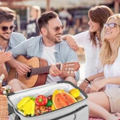 Bomoe Opvouwbare Koeltas IceBreezer KT43 - Koelbox Voor Onderweg - 43x32x28 Cm - 45 Liter - Picknicktas Perfect Voor Barbecues Of Festivals -Camping Korting 1200x1200 1111