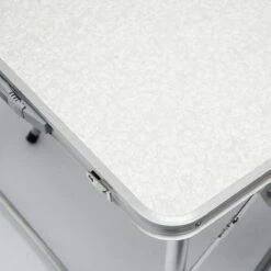 Aluminium Kampeertafel 120x60cm - Campingtafel Inklapbaar - 3-voudig Verstelbare Vouwtafel Grijs 9 Aluminium Kampeertafel 120x60cm - Campingtafel Inklapbaar - 3-voudig Verstelbare Vouwtafel Grijs -Camping Korting 1200x1200 130