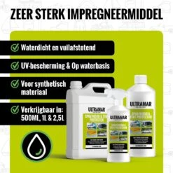 Ultramar - Sprayhood & Tent Protector 2,5L - Impregneermiddel Voor Bootkap, Tent, Cabriodak - Maakt Waterdicht En Geeft Extra Bescherming -Camping Korting 1200x1200 1328