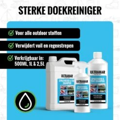 Ultramar - Sprayhood & Tent Shampoo - 1L - Tentdoekreiniger - Voor Bootkap, Tent, Cabriodak, Zonwering - Tentonderhoud - Bootonderhoud - Schoonmaakmiddel 16 Ultramar - Sprayhood & Tent Shampoo - 1L - Tentdoekreiniger - Voor Bootkap, Tent, Cabriodak, Zonwering - Tentonderhoud - Bootonderhoud - Schoonmaakmiddel -Camping Korting 1200x1200 1336