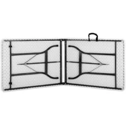 Casaria Tuintafel Opvouwbaar – Met Draaggreep 220x70 Cm – Wit -Camping Korting 1200x1200 146