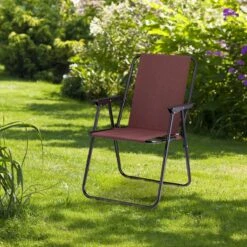 Relaxdays Campingstoel Inklapbaar Set Van 2 - Klapstoel 100 Kg - Visstoel Met Armleuningen - Grijs -Camping Korting 1200x1200 2