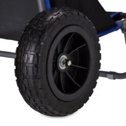 Relaxdays Strandkar Opvouwbaar - Strandstoel Met Zonnedak - Strand Stoel Op Wielen -Camping Korting 1200x1200 305