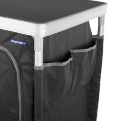Campart Campingkast CU-0719 – Opvouwbaar En Verstelbaar - 4 Verstelbare Poten - 3 Lagen - Aluminium Frame - Grijs -Camping Korting 1200x1200 351
