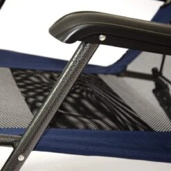 Ligstoel 180x60cm - Opvouwbaar Campingstoel Ligbed Strandstoel Tuinstoel Vouwligstoel Blauw -Camping Korting 1200x1200 43