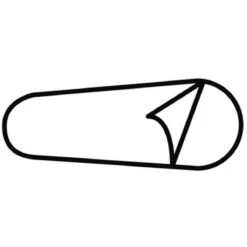 Travelsafe Cotton Inlet Mummy Slaapzak - Wit -Camping Korting 1200x1200 439