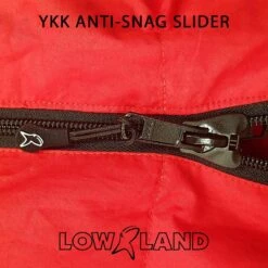 LOWLAND OUTDOOR® Donzen Slaapzak - Companion Economy - 210x80 Cm - Rood -Camping Korting 1200x1200 451