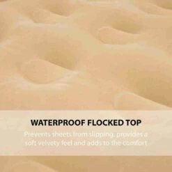 Merkloos Avenli 88030 Hoog Verhoogd Gevlokt Luchtbed | Queensize | Ingebouwde Pompen | Snelle En Gemakkelijke Inflatie -Camping Korting 1200x1200 507