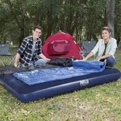 Pavillo Queen Luchtbed - 2-Persoons - Blauw - 203 X 152 X 22 Cm -Camping Korting 1200x1200 542