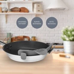 SensaHome- Siliconen Vergiet - Keuken Afgietdeksel - Afgiethulp - Siliconen - BPA Vrij - Grijs -Camping Korting 1200x1200 657