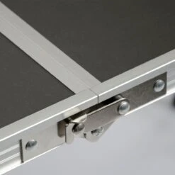 Aluminium Kampeertafel 120x60cm - Campingtafel Inklapbaar - 3-voudig Verstelbare Vouwtafel Antraciet -Camping Korting 1200x1200 66