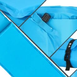 Springos Slaapmat | Zelfopblazend | 186 Cm | Inclusief Hoes & Hoofdkussen | Lichtblauw -Camping Korting 1200x1200 663