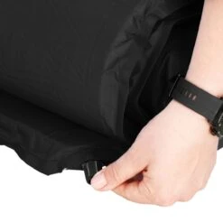 Springos Slaapmat | Zelfopblazend | 180 Cm | Inclusief Hoes | Zwart -Camping Korting 1200x1200 709