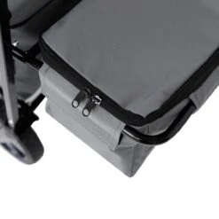 AREBOS Handwagen Vouwbare Dak Handwagen Vouwbare Trolley Uitrustingswagen Grijs -Camping Korting 1200x1200 789