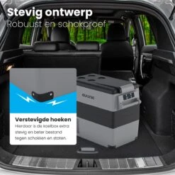 Auronic Elektrische Koelbox - 49.5L - Compressor - 12V En 240V - Grijs -Camping Korting 1200x1200 974