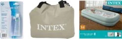 Intex Luchtbed - Kinder Reisbed - 1 Persoons - Slaapgedeelte: B71 X L132 X H10 - Met Reparatieset -Camping Korting 1200x389 1