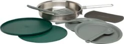 Stanley The All-In_One Fry Pan Set 1 L - Campingkookset - Stainless Steel -Camping Korting 1200x430 3