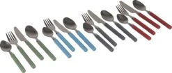 Bo-Camp Bestekset - 4-Delig - 1-Persoons - Groen -Camping Korting 1200x510 2