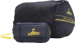 NOMAD® Taurus 400 Slaapzak | 210x80cm Grijs | Lichtgewicht & Kwalitatief | Slaapzak | Incl Hoes -Camping Korting 1200x690 1