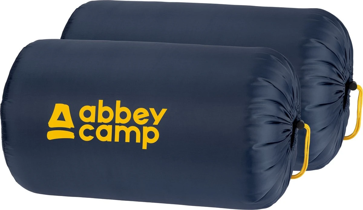 Abbey Camp Slaapzak Amsterdam - 2-pack - Dekenmodel - 210 X 85 Cm - Marine 5 Abbey Camp Slaapzak Amsterdam - 2-pack - Dekenmodel - 210 X 85 Cm - Marine - Afbeelding 5