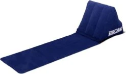 CKB LTD - Chill Out - Luchtbed - Campingstoel - Wedge Opblaasbare Ligstoel - Blauw Strandstoel 1 Persoons Volwassen Luchtbedden Kampeerstoel Vouwstoel Stoel Slaapmatje Slaapmatten Opvouwbaar Volwassenen Tuinstoel Opblaasstoel Kampeerstoelen Lucht -Camping Korting 1200x704