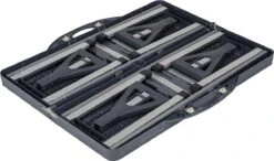 Bo-Camp Picknicktafel - Basic - Inklapbaar - Grijs -Camping Korting 1200x711