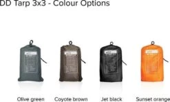 Tarp 3x3 – Olive Green -Camping Korting 1200x719