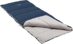 NOMAD® Brisbane Slaapzak | 205x80cm Blauw | Lichtgewicht & Kwalitatief | Dekenmodel Slaapzak | Incl Hoes -Camping Korting 1200x720 1