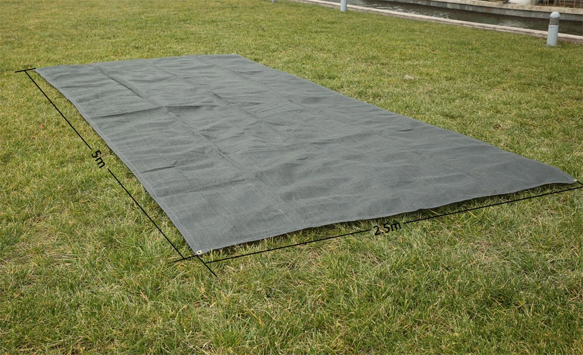 Voortent Tapijt, Antraciet 2,50 X 5,00 Meter; Luifeltapijt, Tenttapijt, Voortentbodem, Luifelvloer, Voortenttapijt, 500x250cm Water En Vuil Doorlatend - Multistrobe 5 Voortent Tapijt, Antraciet 2,50 X 5,00 Meter; Luifeltapijt, Tenttapijt, Voortentbodem, Luifelvloer, Voortenttapijt, 500x250cm Water En Vuil Doorlatend - Multistrobe - Afbeelding 5