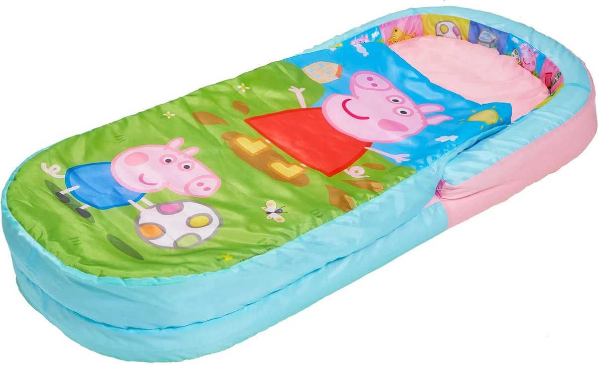 Worlds Apart Peppa Pig Readybed - 2 In 1 Slaapzak En Luchtbed Voor Kinderen 5 Worlds Apart Peppa Pig Readybed - 2 In 1 Slaapzak En Luchtbed Voor Kinderen - Afbeelding 5