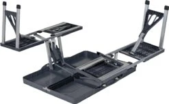 Bo-Camp Picknicktafel - Basic - Inklapbaar - Grijs -Camping Korting 1200x740
