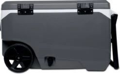 Igloo Latitude 90 Roller - Grote Koelbox Op Wielen - 85 Liter - Grijs -Camping Korting 1200x749