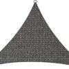 Livin' Outdoor Schaduwdoek Iseo HDPE - Driehoek - 3 X 2.5 X 2.5 Meter - Antraciet