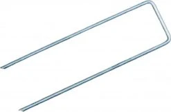 Gronddoekpennen - 100 Stuks - Verzinkt Staal - Ø3mm - 5 Cm Breed En 20 Cm Lang