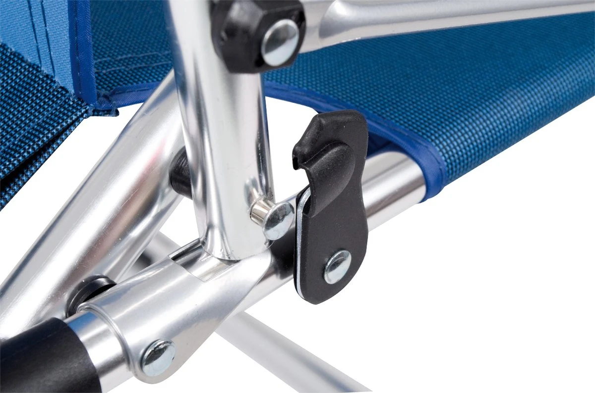 Bo-Camp Copa Rio Strandstoel - Opvouwbaar - Beach - Ocean (blauw) 5 Bo-Camp Copa Rio Strandstoel - Opvouwbaar - Beach - Ocean (blauw) - Afbeelding 5