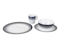 Bo-Camp - Servies - Classic - 16-Delig - Wit/Navy -Camping Korting 1200x794 77